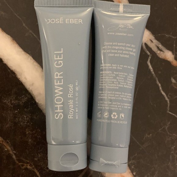 Jose Eber Royal Rose Gift Set Shampoo Conditioner Soap BodyBar Shower Gel Lotion - Picture 7 of 10